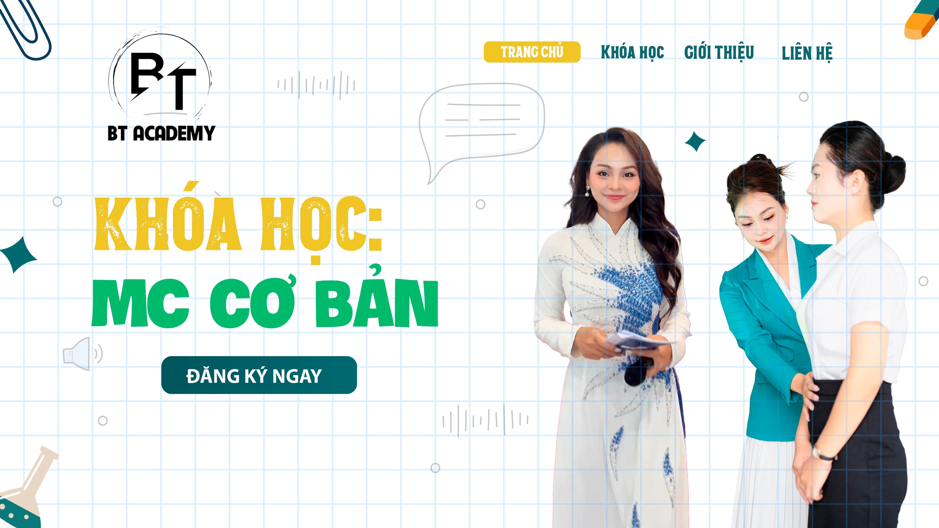 Khóa học MC cơ bản